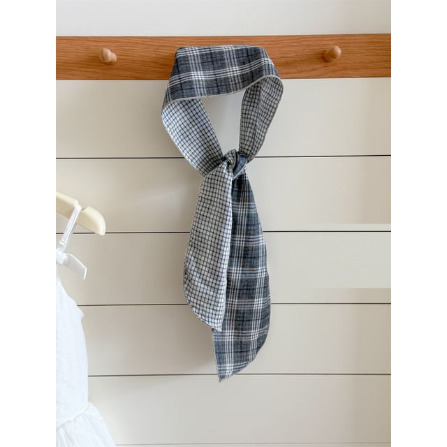 Reversible Scarf Plaid