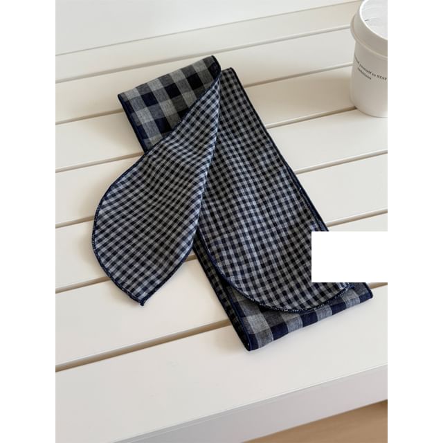 Reversible Scarf Plaid
