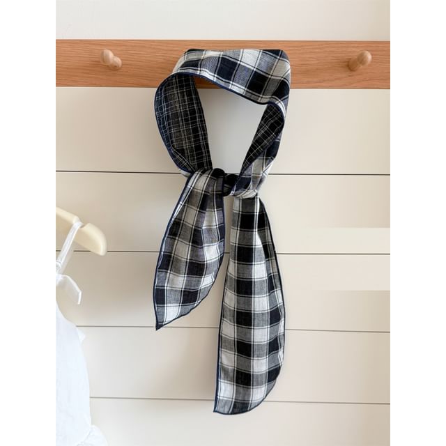 Reversible Scarf Plaid