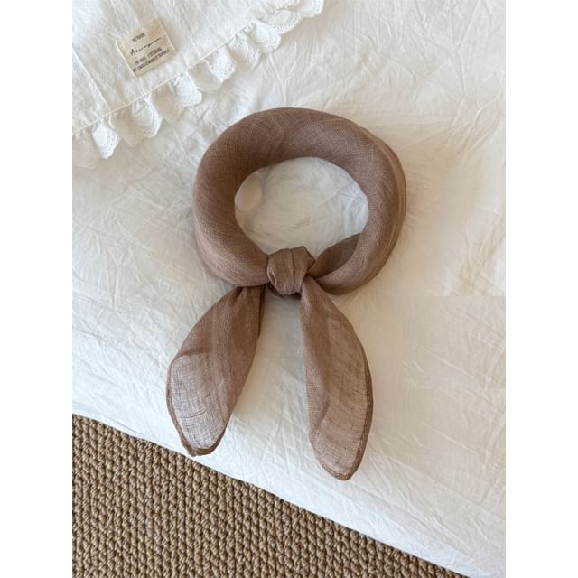 Neckerchief Sheer
