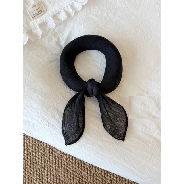 Neckerchief Sheer