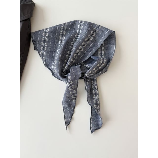 Floral Print Headkerchief
