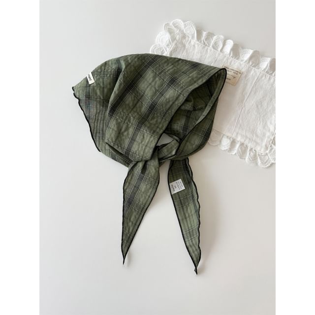 Plaid Headkerchief