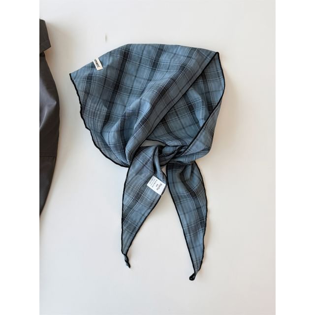 Plaid Headkerchief
