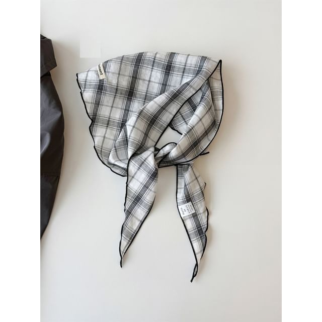Plaid Headkerchief