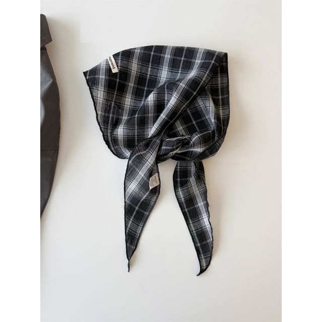 Plaid Headkerchief