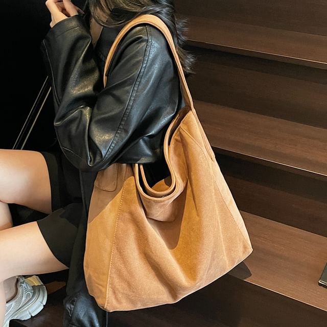 Tote Suede Faux Bag