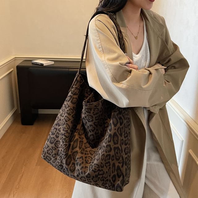 Tote Suede Faux Bag