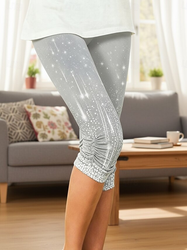 Women's Leggings Vacation Fashion Streetwear Calf-Length