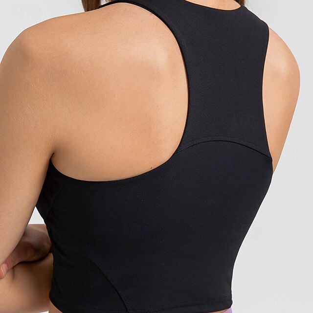 Women's Racerback  Bra Sports Tank Top Padded Sleeveless