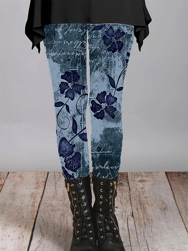 Women's Slacks Leggings Cozy Leggings Vacation Vintage