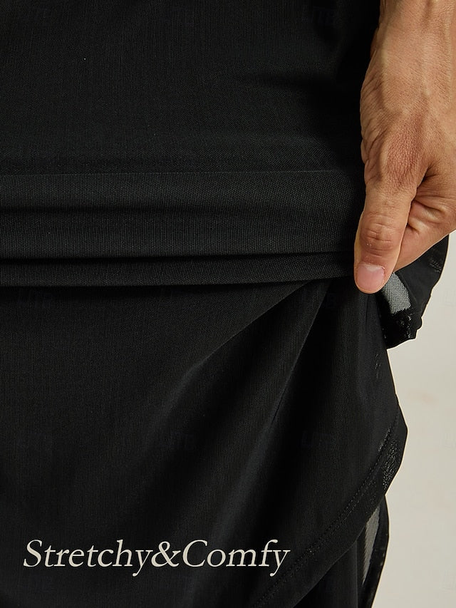 Women's Maxi Dress Sheath Dress Elegant Solid Color Short