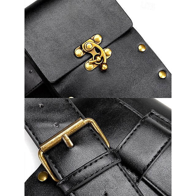 Waist Leather Women's Faux with Bohemian Western Bag