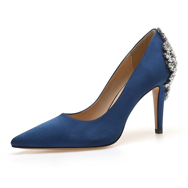 Bridesmaid Pumps Office Shoes Bridal Wedding Women's