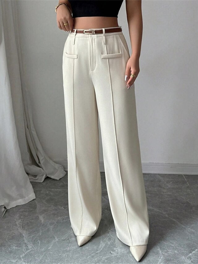 Women's Wide Leg Pants Trousers Palazzo Pants Fashion