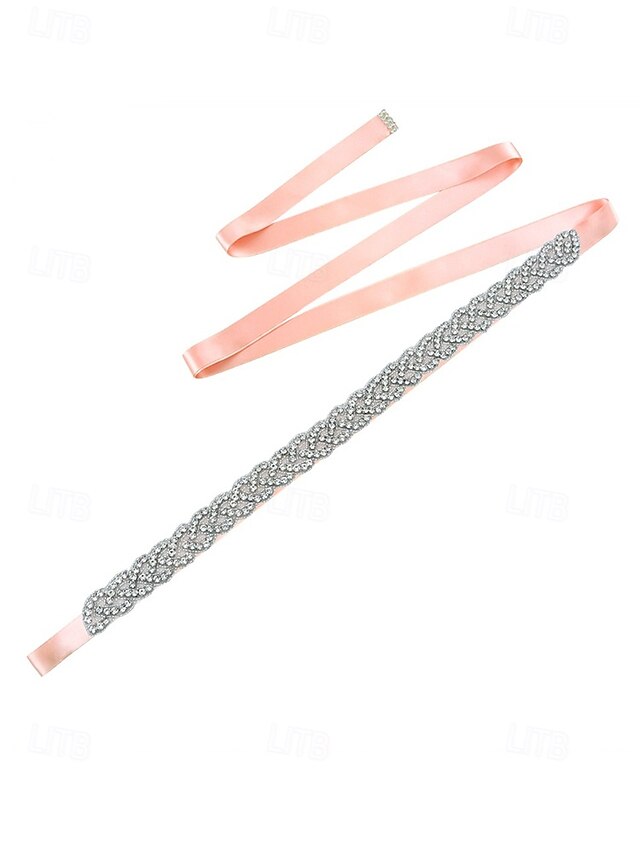 Rhinestone Wedding – Bridal Elegant Crystal Waistband