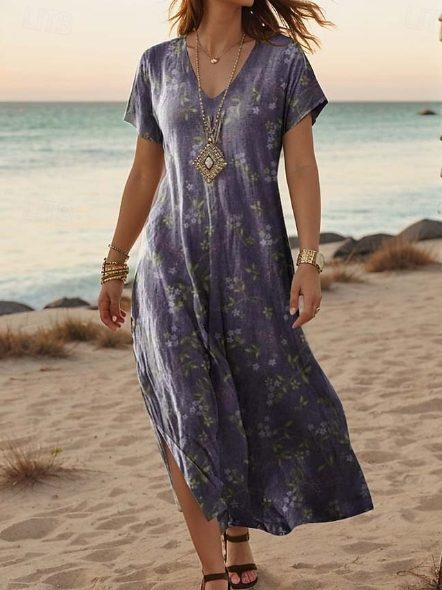 Women's Maxi Dress Casual Dress A Line Dress Stylish Casual