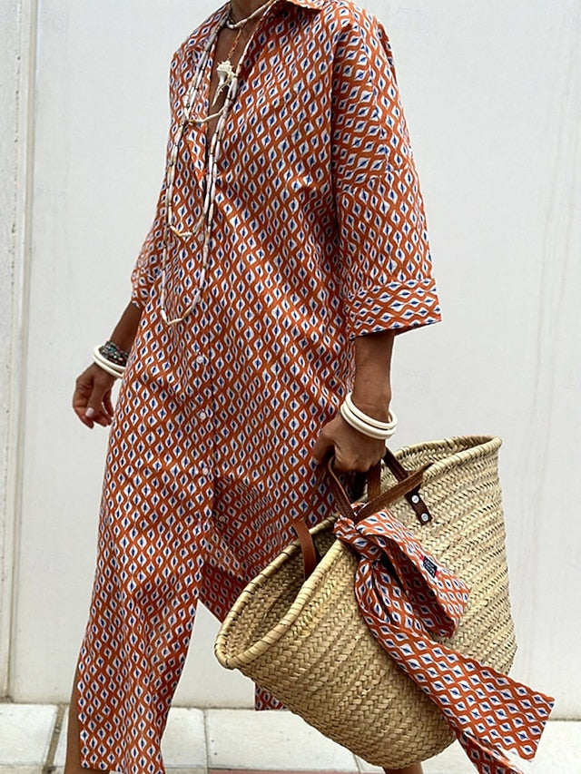 Women's Maxi Dress Casual Dress Swing Dress Boho Dress