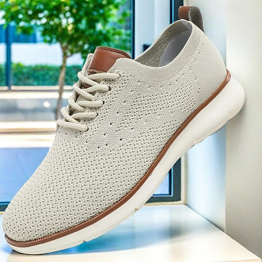 Knit Casual Breathable Men's Sneakers - Lightweight