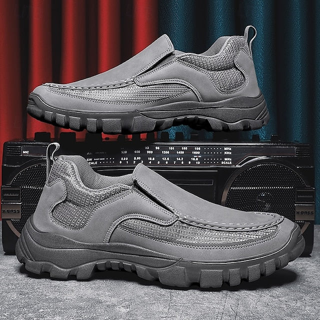 Sandals Slip-On Perforated Design Stylish with Maroon Men's