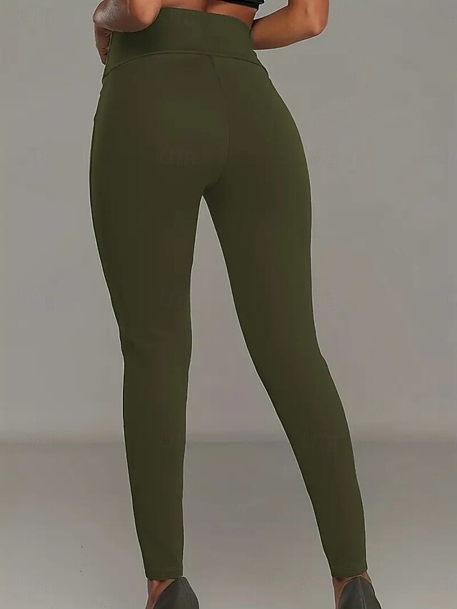 Women's Leggings Fashion Streetwear Casual Full Length High