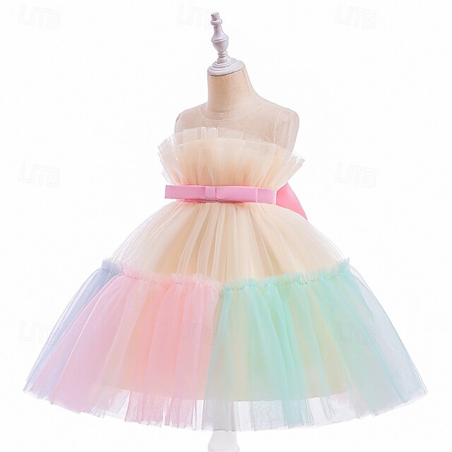 Girls' Kid's Princess Flower Girl Dress