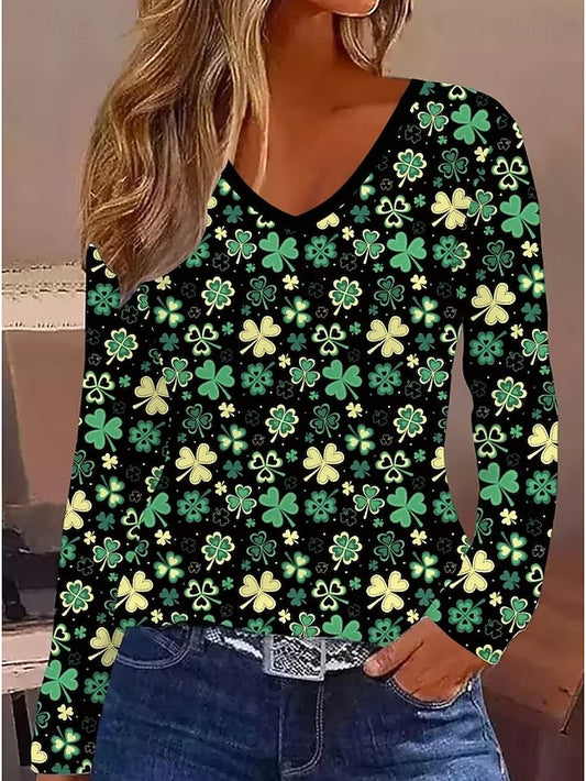 St. Patrick's Day Lucky Women's T Shirt Graphic