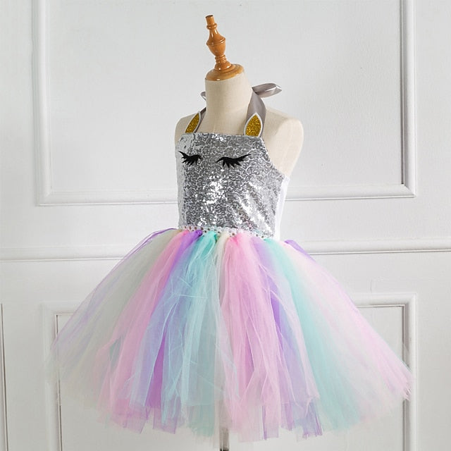 Dress Movie Girls' Vacation New Unicorn Cosplay