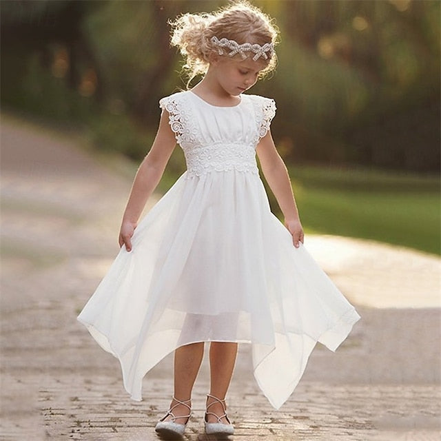 Girl Kid's Dress Flower Lace Girls' Princess