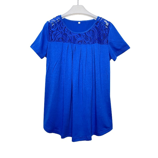 Shirt Lace Shirt Blouse White Lace Shirt Women's Black