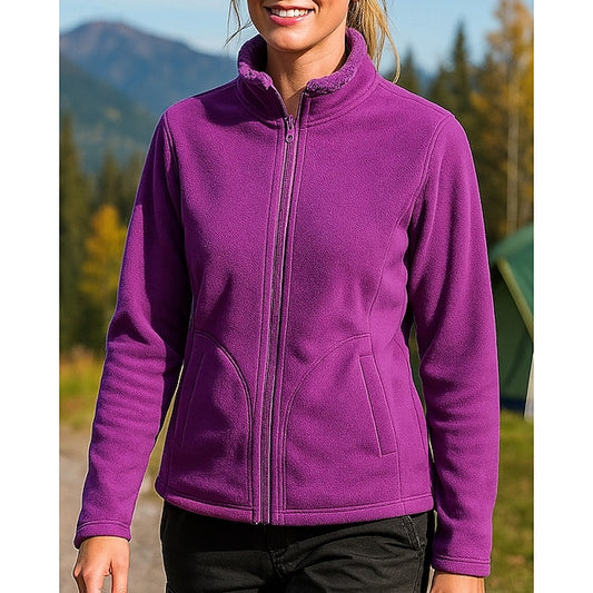 Women's Outdoor Jacket Hiking Jacket Fleece Jacket Winter