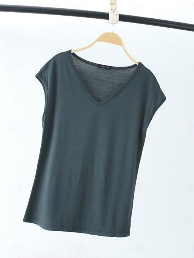 Women's Camisole Tank Top Solid Color Plain Daily