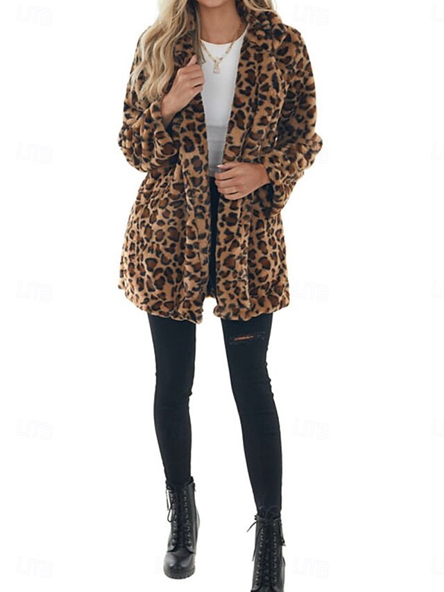 Women's Patchwork Warm Pockets Breathable with Winter Coat