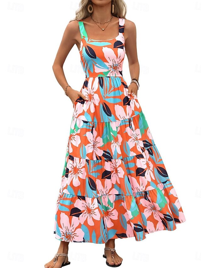 Women's Maxi Dress Casual Dress A Line Dress Slip Dress