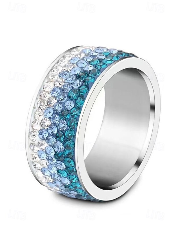 Steel Stainless Christmas Red Men's Ring Stylish –