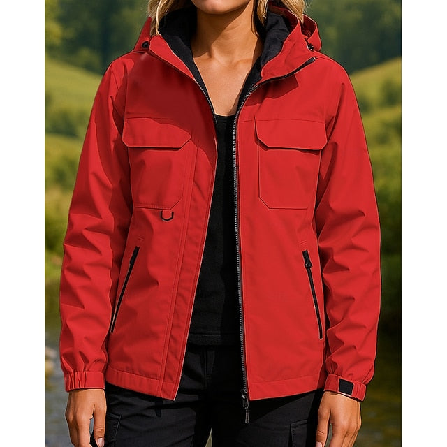 Women's Windbreaker Softshell Jacket Hiking Jacket Outdoor