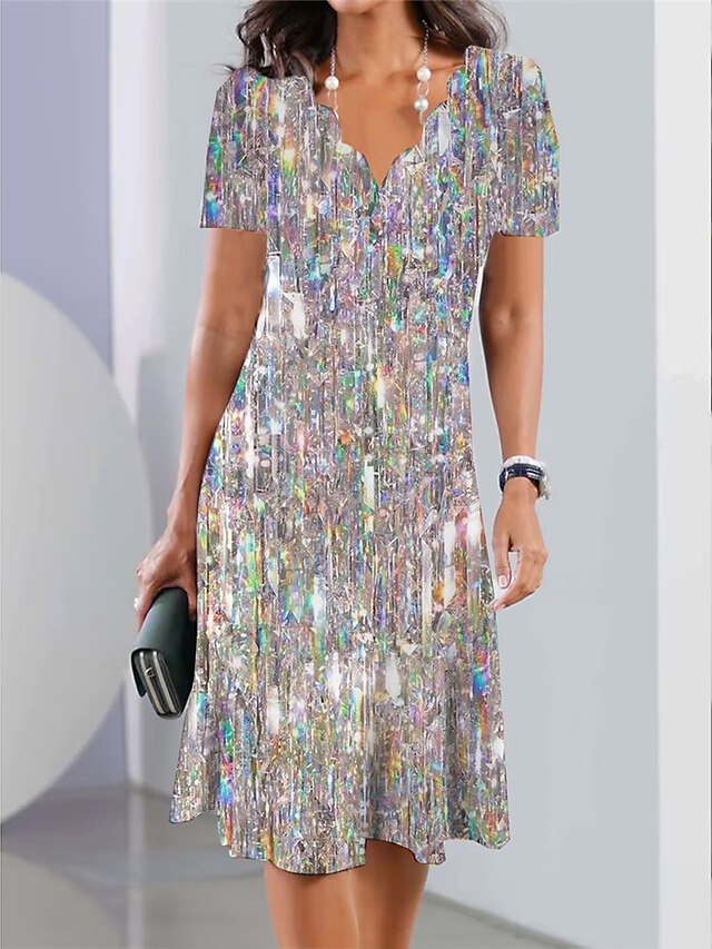 Women's Mini Dress Petite Dress Sundress A Line Dress