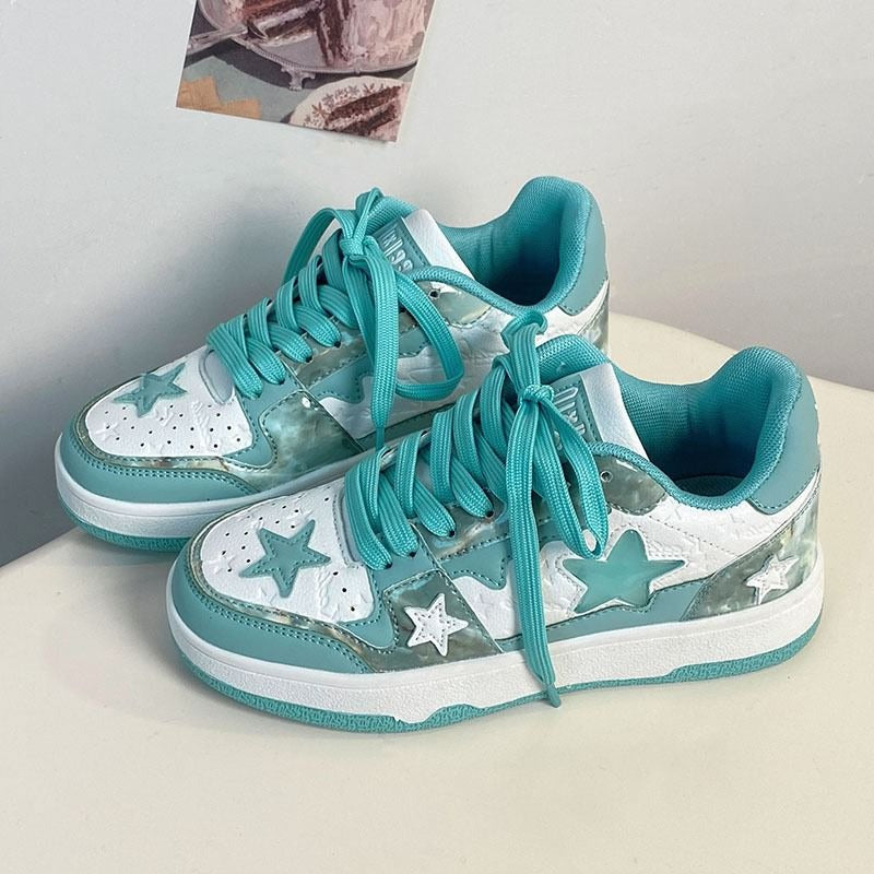 Star Sky Blue Sneakers