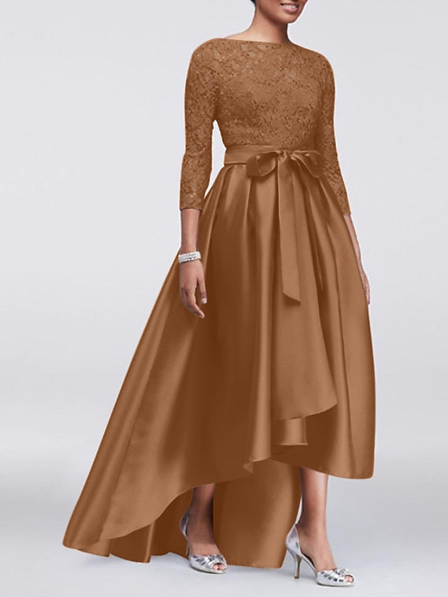 Plus Mother Wedding Size of the A-Line Guest Elegant Bride Dress