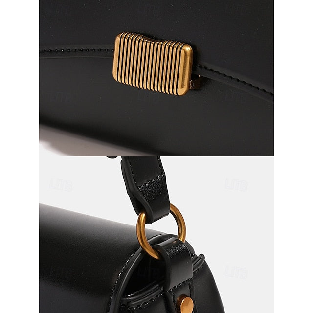 Bag Office Baguette PU Daily Leather Tote Women's Shopping