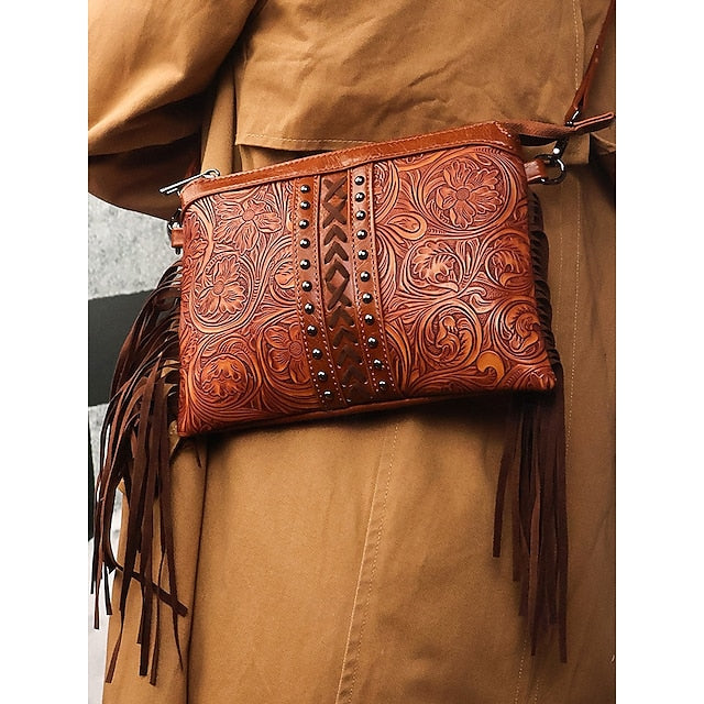 Shoulder Women's Leather Crossbody Bag Wristlet PU Bags