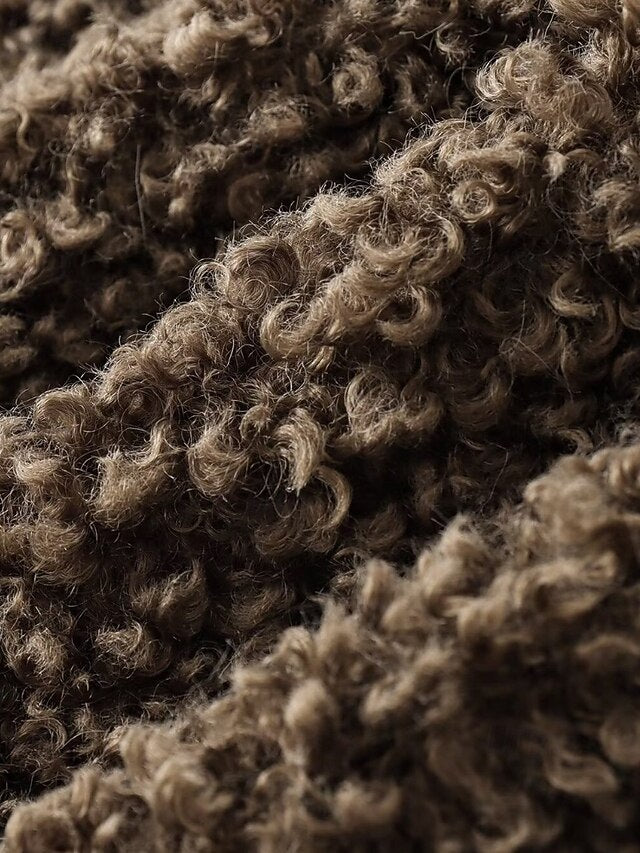 Teddy Women's Warm Faux Comfortable Fur Furs Coat