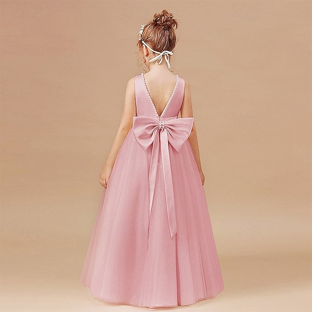 Girls' Dress Princess Kid's Girl Flower