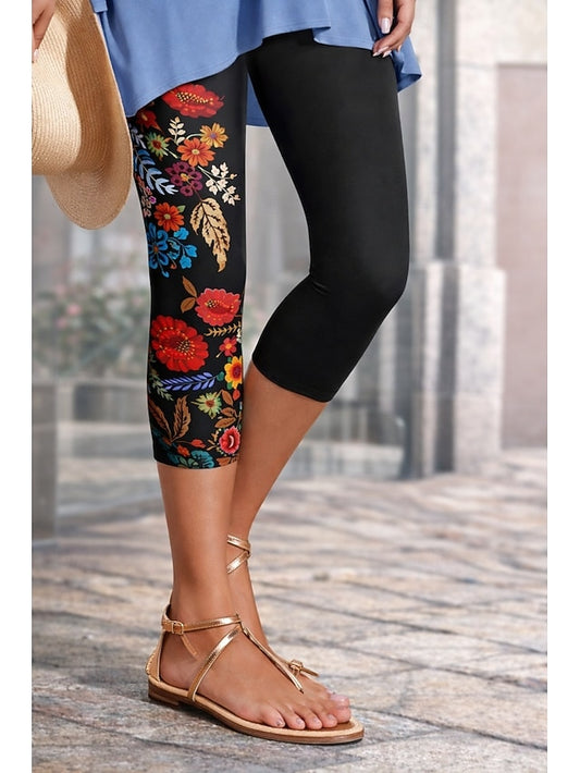 Women's Chinos Leggings Vacation Vintage Streetwear Capris