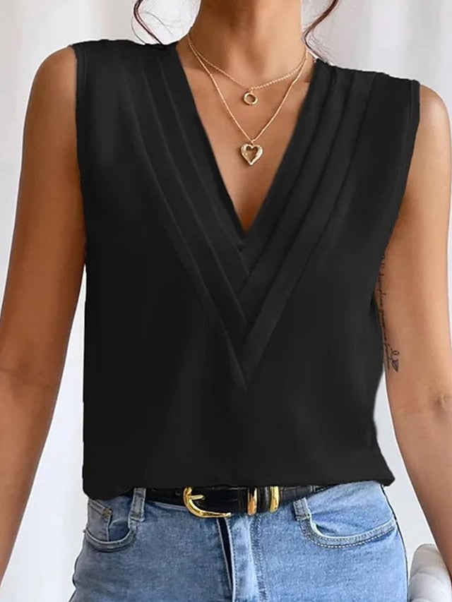 Women's Camisole Tank Top Elegant Vintage Fashion