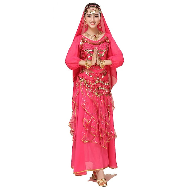 Women's Belly Dance Costume Indian Indian Girl Masquerade