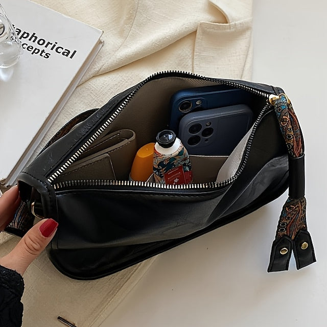 Handbag Women's Bohemian Leather Vintage – Strap PU with