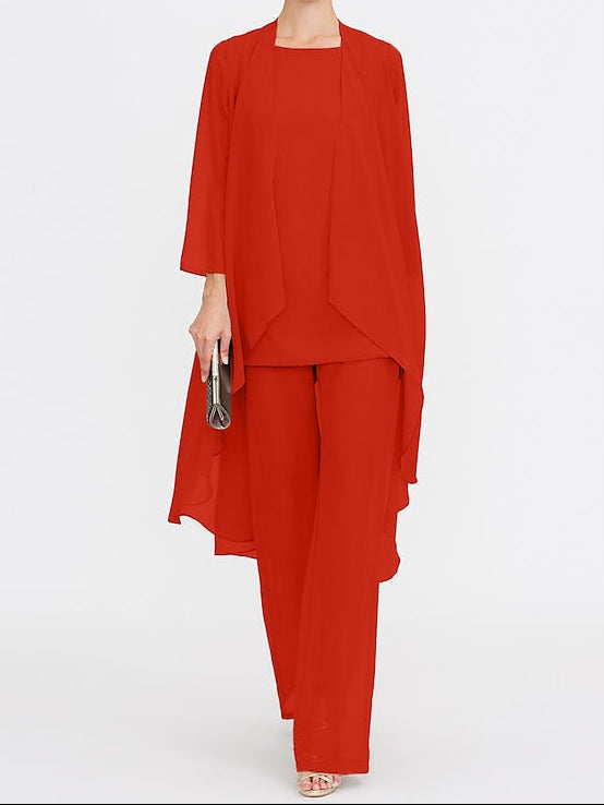 3 Mother Wedding Piece the of Bride Beach Pantsuit