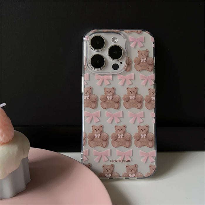 Sweet Bow Bear Phone Case