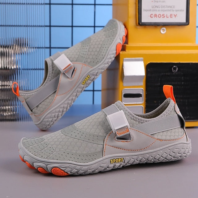 Men's Woven Trendy – Knit Nylon Sneakers Multicolor